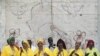 Somali national singers perform at the National Theater in Somalia's capital Mogadishu, March 19, 2012.