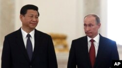習近平在星期五與普京會面