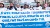 Karmendên KESKê li Enqerê Rewşa Xerab ya Aborî Protesto Dikin
