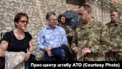 Američki izaslanik Kurt Volker u Donbasu